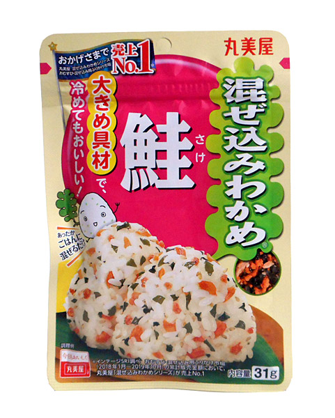 ★まとめ買い★　丸美屋食品　新　混ぜ込みわかめ　鮭　３１ｇ　×120個【イージャパンモール】の通販は