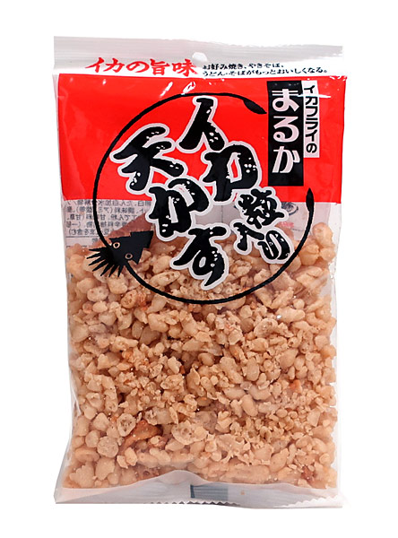 【送料無料】★まとめ買い★　まるか食品　イカ粒入り天かす　７０ｇ　×120個【イージャパンモール】