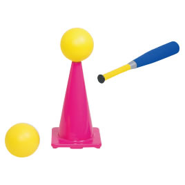 幼児用ティーボール入門セット【返品・交換・キャンセル不可】【イージャパンモール】