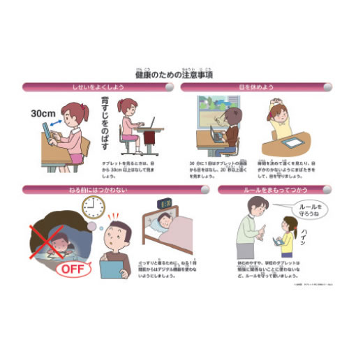 タブレットＰＣを使おう！ポスター版【返品・交換・キャンセル不可】【イージャパンモール】_2