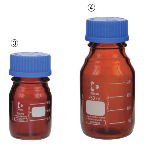 耐熱ねじ口瓶（１０個）無色１００ｍｌ【返品・交換・キャンセル不可】【イージャパンモール】_1