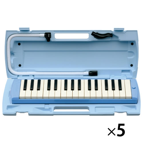 ピアニカ　２５鍵　イエロー（５台）【返品・交換・キャンセル不可】【イージャパンモール】
