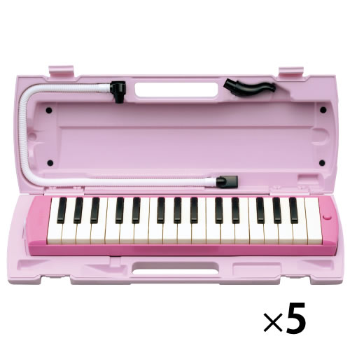 ピアニカ　２５鍵　イエロー（５台）【返品・交換・キャンセル不可】【イージャパンモール】