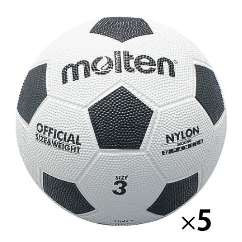 サッカーボールゴム３号球黄×黒（５球）【返品・交換・キャンセル不可】【イージャパンモール】