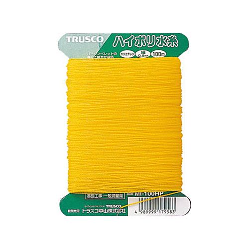Trusco ハイポリ水糸 ポリエチレン 100m イエロー 1個の通販はau Pay マーケット 信頼のディスカウントストア イージャパン