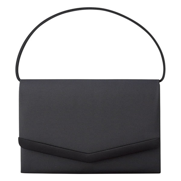 【送料無料】良品工房　日本製サテンフォーマルバッグ（ブラック）　Ｇ２１−１１８　Ｇ２１−１１８【ギフト館】