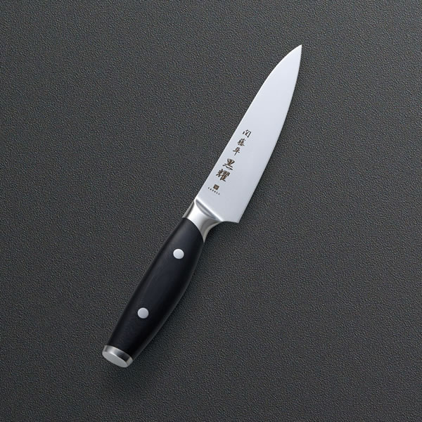 【送料無料】関藤平　黒耀ダマスカスペティナイフ　３０２４８　３０２４８【ギフト館】の通販は