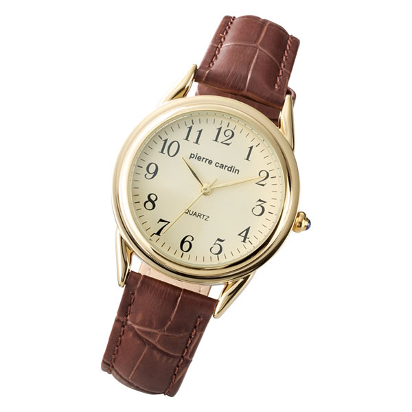 【送料無料】ピエール・カルダン　メンズウォッチ　Ｗ−ＰＣＭ１５２２５ＢＲＮ　Ｗ−ＰＣＭ１５２２５ＢＲＮ【ギフト館】
