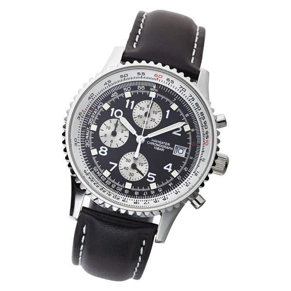 【送料無料】クロノグラフ紳士ウォッチ　ＶＬ０１２１　ＶＬ０１２１【ギフト館】