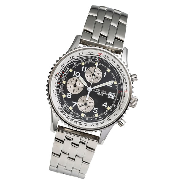 【送料無料】クロノグラフ紳士ウォッチ　ＶＬ−０１２１ＳＢ　ＶＬ−０１２１ＳＢ【ギフト館】