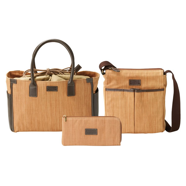 【送料無料】日本製柿渋染め３点セット　Ｂ１２７Ｓ−１２５Ｓ−２３０Ｓ　Ｂ１２７Ｓ−１２５Ｓ−２３０Ｓ【ギフト館】