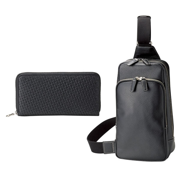 【送料無料】良品工房　日本製牛革ワンショルダー＆財布　Ｔ３０５−２４８　Ｔ３０５−２４８【ギフト館】