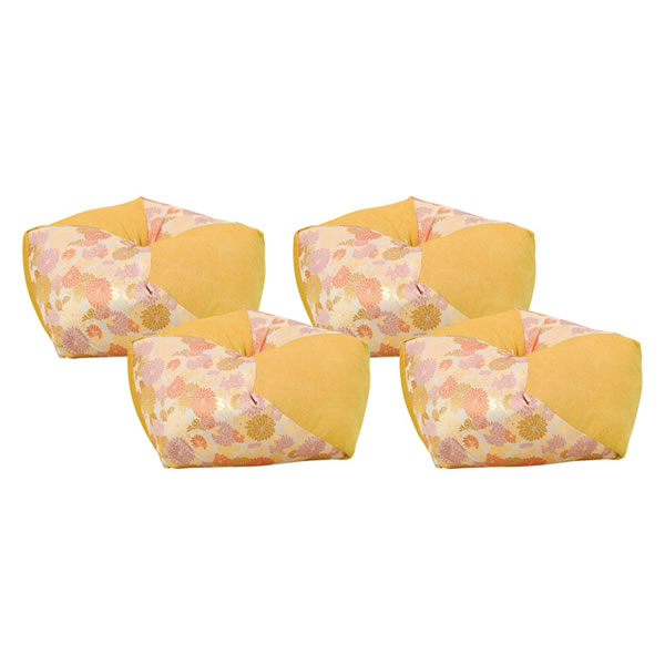 【送料無料】お手玉型座布団4個組 OJ−04YE OJ−04YE【ギフト館】の通販は