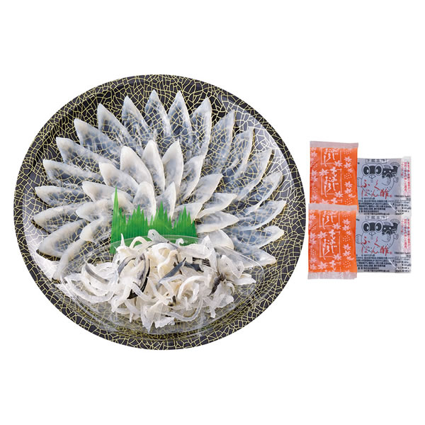 【送料無料】関とら本店　とらふく刺身セット　　ＦＳ−８０Ｆ７Ｚ【ギフト館】