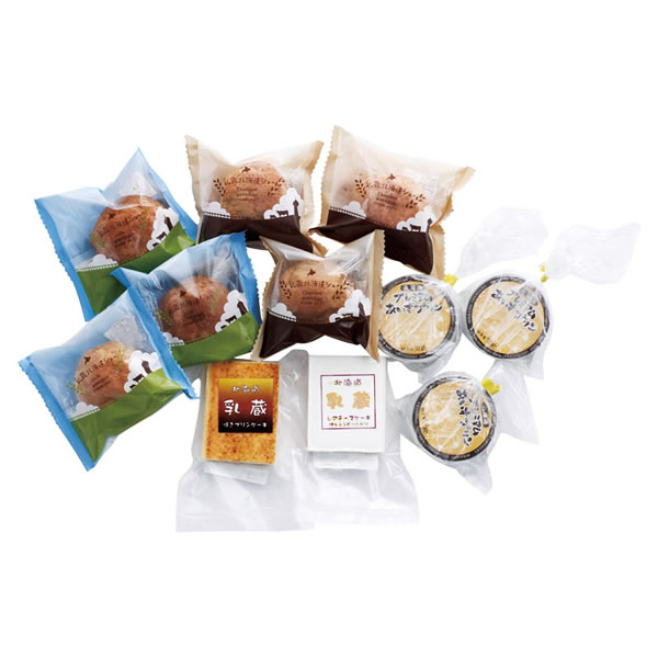 【送料無料】乳蔵　北海道スイーツ５種　　４４０２１０【ギフト館】