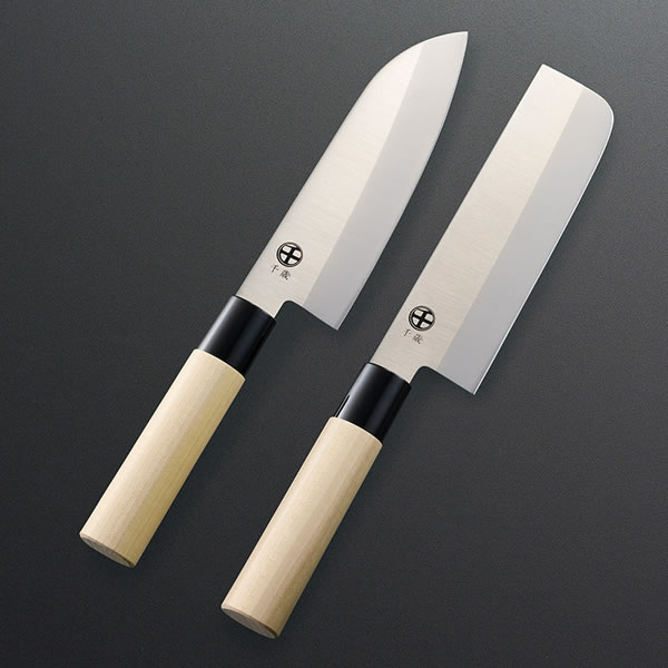 【送料無料】千歳　モリブデン鋼和包丁２本セット　　ＣＳ−０５９【ギフト館】
