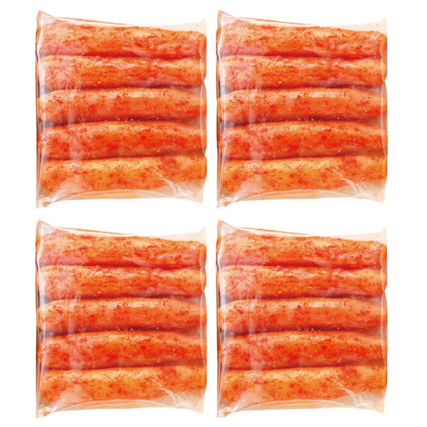 【送料無料】博多紀久屋　無着色辛子明太子２００ｇ×４　　２３−ＣＫ−８００Ｇ【ギフト館】