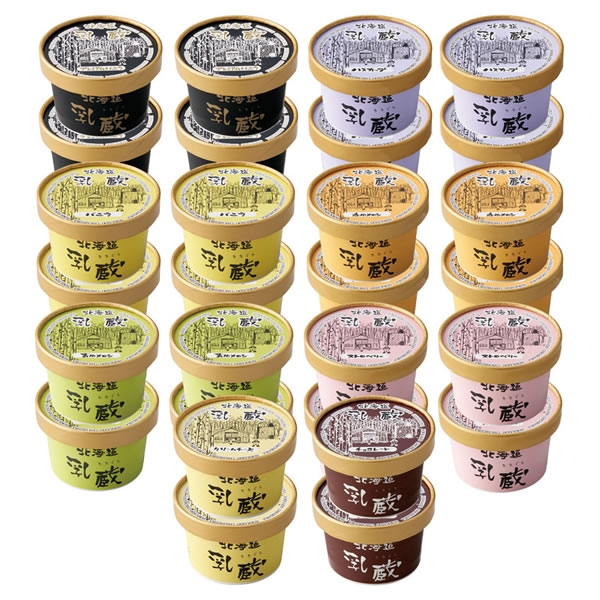 【送料無料】乳蔵　北海道アイスクリーム８種２８個　　１１０１４４【ギフト館】