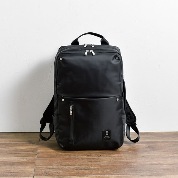 【送料無料】アーサー・バレンティーニ　ビジネスリュック（ブラック）　　７１８９−０１【ギフト館】 16,060円