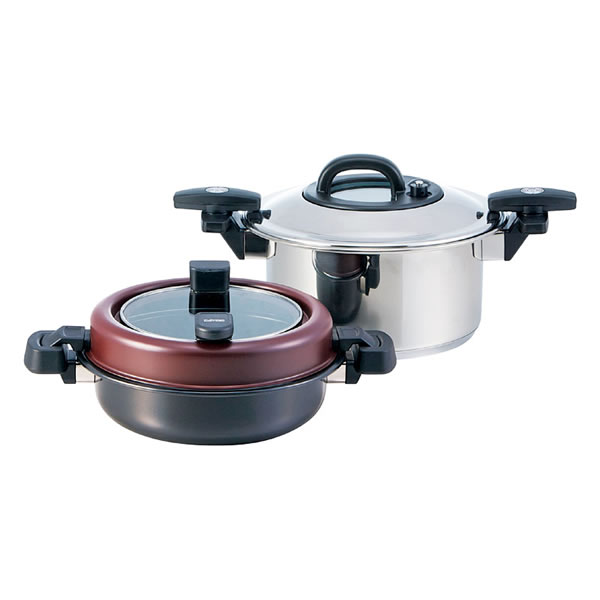 【送料無料】ベローナ・ｍ．ｄｅｓｉｇｎ　プレッシャーパン＆フライヤーセット　　ＰＦ−３０【ギフト館】