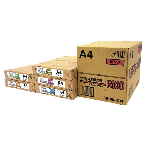 カラーＲ１００Ｂ４ピンク２５００【返品・交換・キャンセル不可】【イージャパンモール】