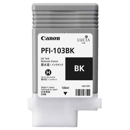 CANON インクタンク PFI-103BK 顔料ブラック 130ml 1個