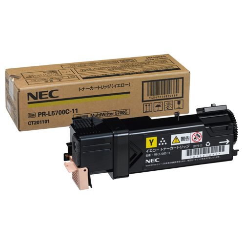 【送料無料】【個人宅届け不可】【法人（会社・企業）様限定】トナーカートリッジ イエロー PR?L5700C?11 1個の通販は
