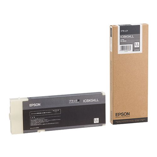 インクカートリッジ ブラック LLサイズ ICBK54LL 1個