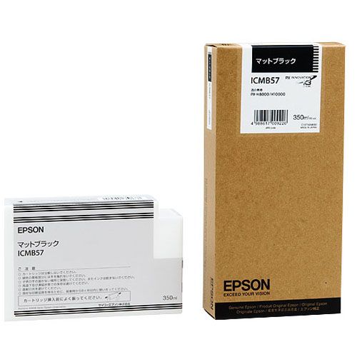 PX?P/K3インクカートリッジ　マットブラック　350mL　ICMB57　1個