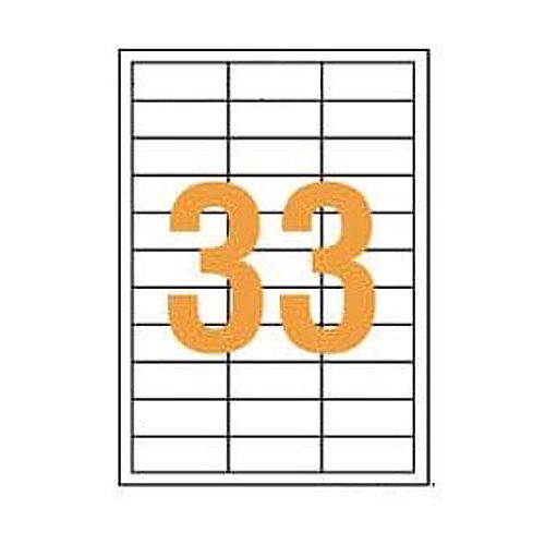 【送料無料】【個人宅届け不可】【法人（会社・企業）様限定】LPタックラベル A4判 25×63.5mm(33片入) 1箱...の通販は