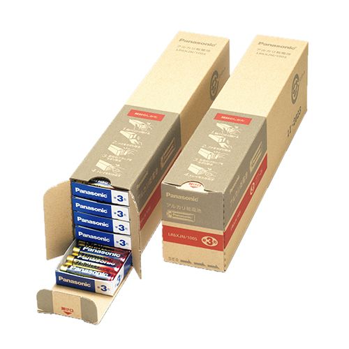 アルカリ乾電池　単3形　業務用パック　1箱(100本)