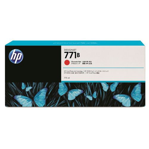 HP HP771B インクカートリッジ クロムレッド 775ml 顔料系 1個