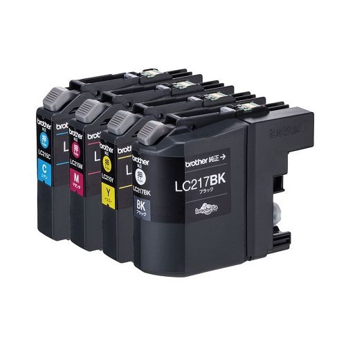 【送料無料】【個人宅届け不可】【法人（会社・企業）様限定】インクカートリッジ　4色パック　大容量　LC217/215?4... 8,592円