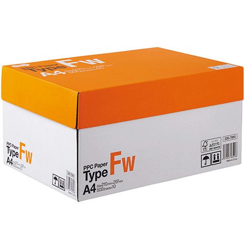 PPC Paper Type FW A4 1箱(5000枚:500枚x10冊)の通販は