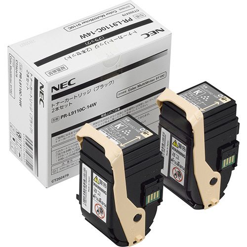 トナーカートリッジ　ブラック　PR?L9110C?14W　1箱(2個)