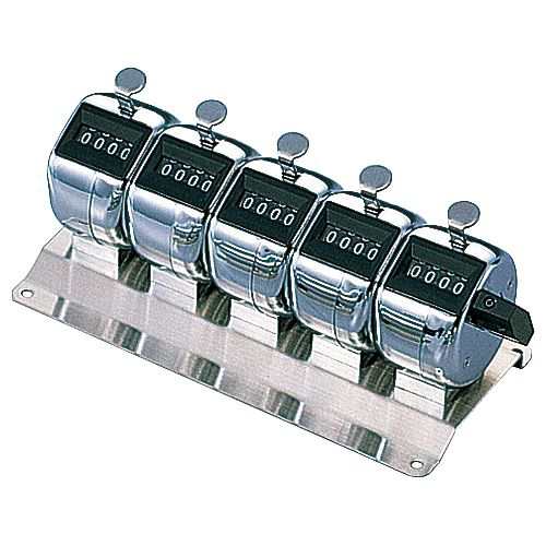 数取器 4桁5連 1個の通販は