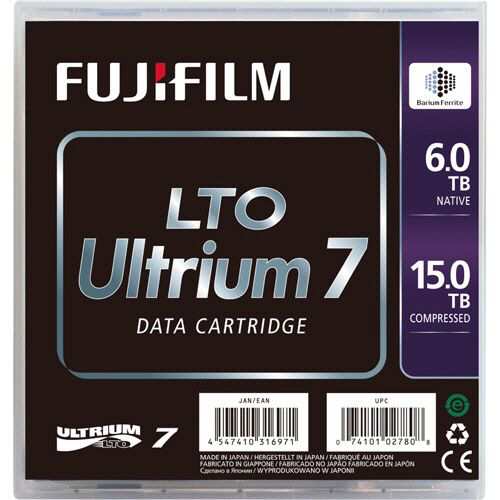 LTO Ultrium7 データカートリッジ 6.0TB/15TB 1パック(5巻)