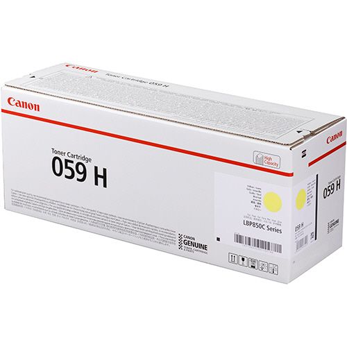 トナーカートリッジ059H CRG?059HYEL イエロー 大容量 3624C001 1個