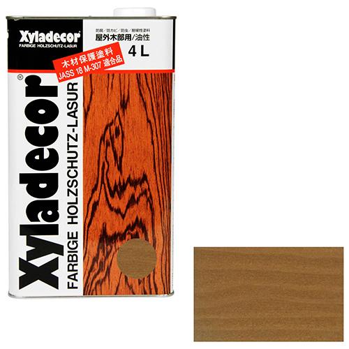 大阪ガスケミカル　キシラデコール　４Ｌ　【日用大工・園芸用品館】の通販は 9,293円