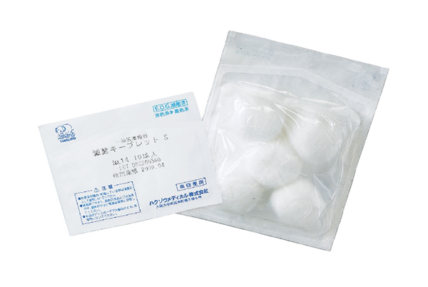 ハクゾウメディカル（株）　滅菌キープレットＳ　Ｎｏ．１４　５球／袋×１００袋入【商品画像はイメージです】【在宅看護・介護...