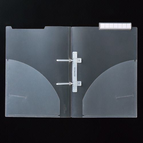 【送料無料】【個人宅届け不可】【法人（会社・企業）様限定】カルテフォルダー(アーチ式)　A4ヨコ　見出し紙付　1箱(50...