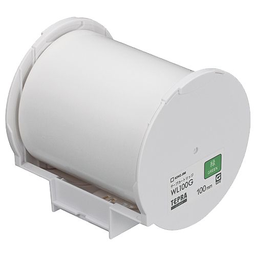 テプラ Grand テープカートリッジ 100mm 緑 1個の通販は 4,735円