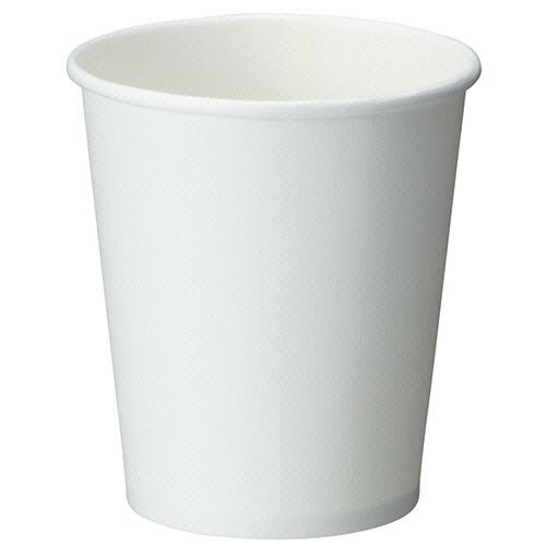 紙コップ　白無地　150mL(5オンス)　1ケース(3000個)