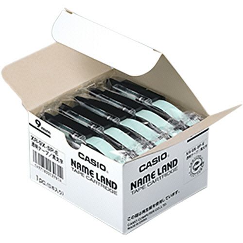 【送料無料】【個人宅届け不可】【法人（会社・企業）様限定】NAME LAND スタンダードテープ 9mmx8m 透明/黒...の通販は 105,299円