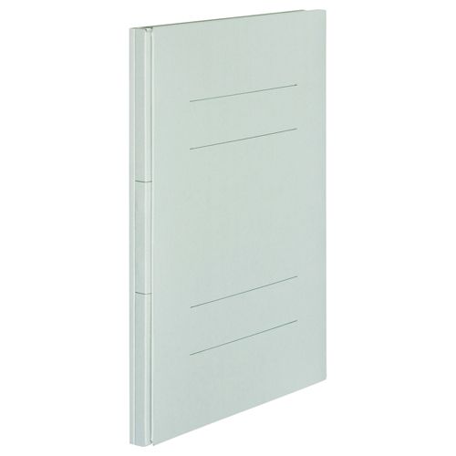 背幅伸縮フラットファイル A4タテ 1000枚収容背幅18?118mm グレー 1セット(30冊)の通販は 6,555円