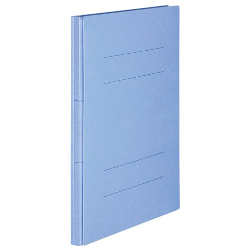 背幅伸縮フラットファイル A4タテ 1000枚収容背幅18?118mmブルー 1セット(30冊)の通販は 6,555円