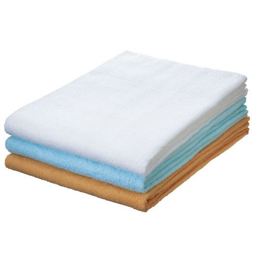 タオルケット　140×190cm　ブルー　1セット(3枚)