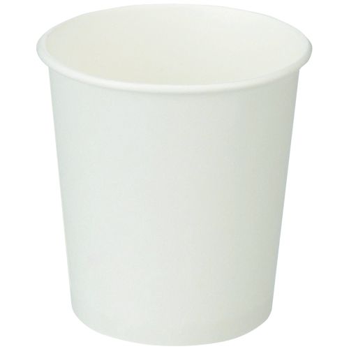 紙コップ　白無地　90ml(3オンス)　1セット(3000個:100個×30パック)