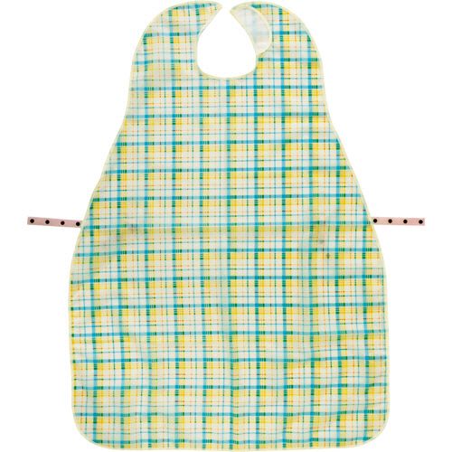 【送料無料】【個人宅届け不可】【法人（会社・企業）様限定】ハビナース 車いす・食卓いす用こぼさない食事エプロン チェック...の通販は 8,118円