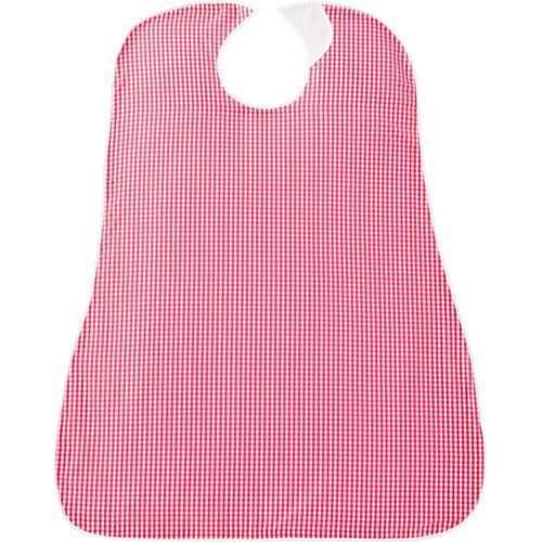 LOr食事用エプロン ギンガムチェックレッド 1セット(5枚)の通販はその他バス・お風呂用品